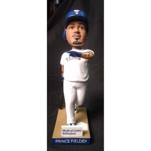 Prince Fielder #84 Bobblehead Texas Rangers 2017, BDA Collector Edition, 7.5"